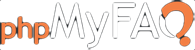 Logo of phpMyFAQ